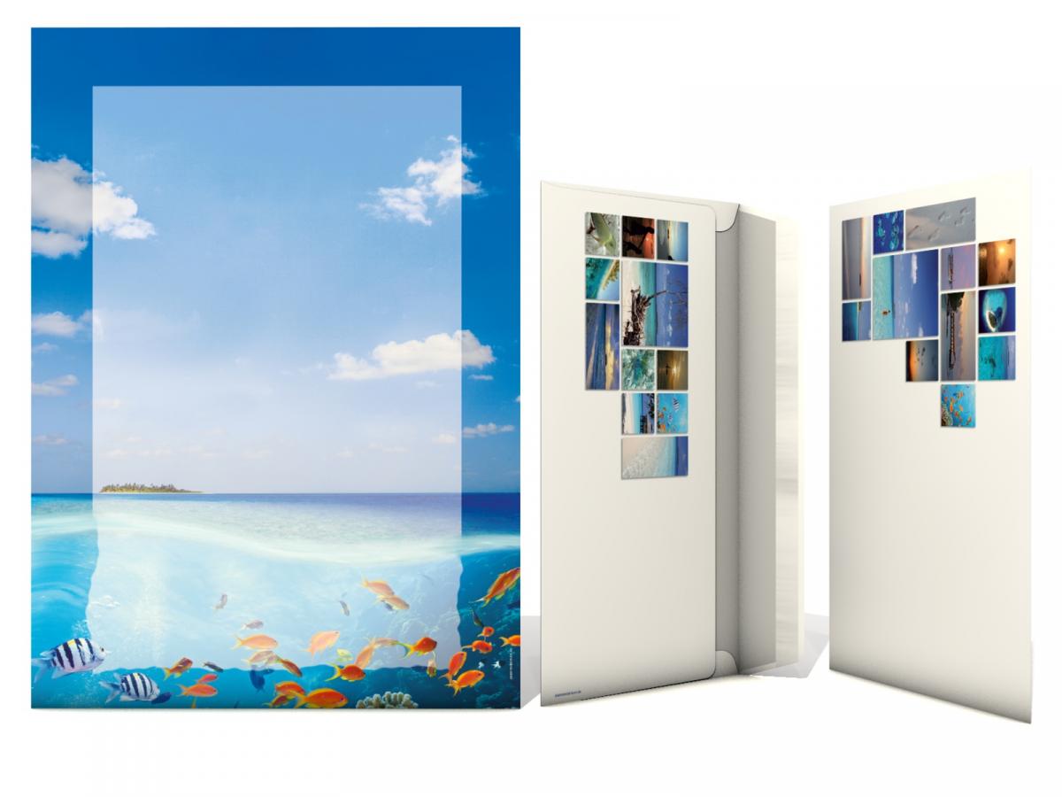 Stationery Tropical Island Writing paper