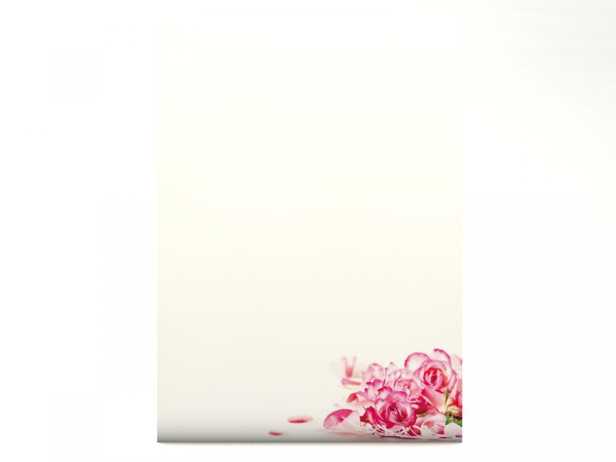Stationery Magic Rose Petals Writing paper
