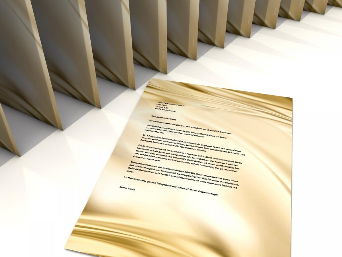 Motivpapier Satin Briefpapier mit Motiv