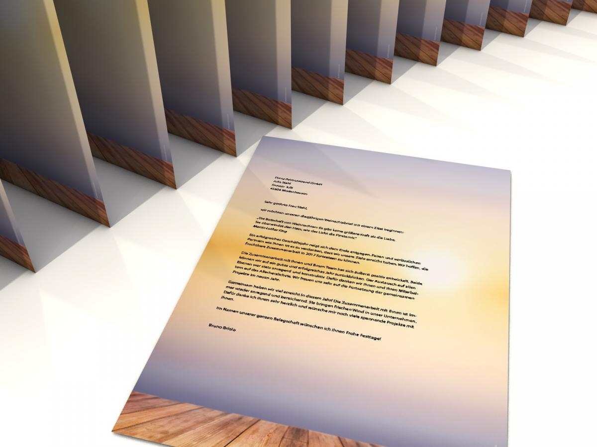Stationery Sunset View Writing paper