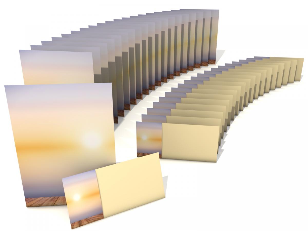 Stationery Sunset View Writing paper