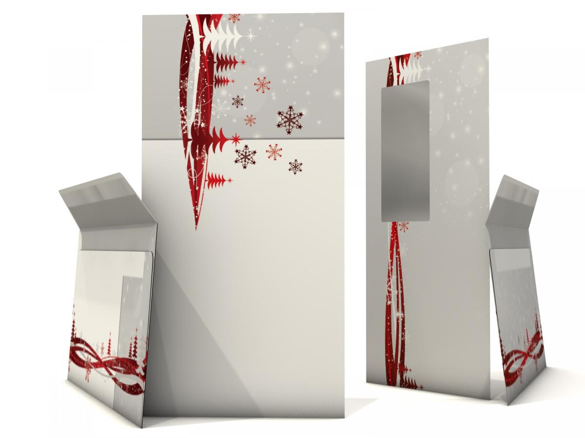 Weihnachtsbriefumschlag mit und ohne Fenster Fest der Liebe Briefpapier mit Motiv