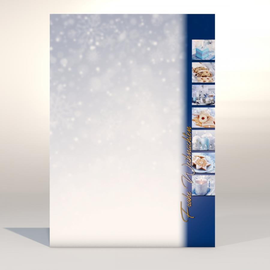 Christmas Stationery Weihnachtstisch Writing paper