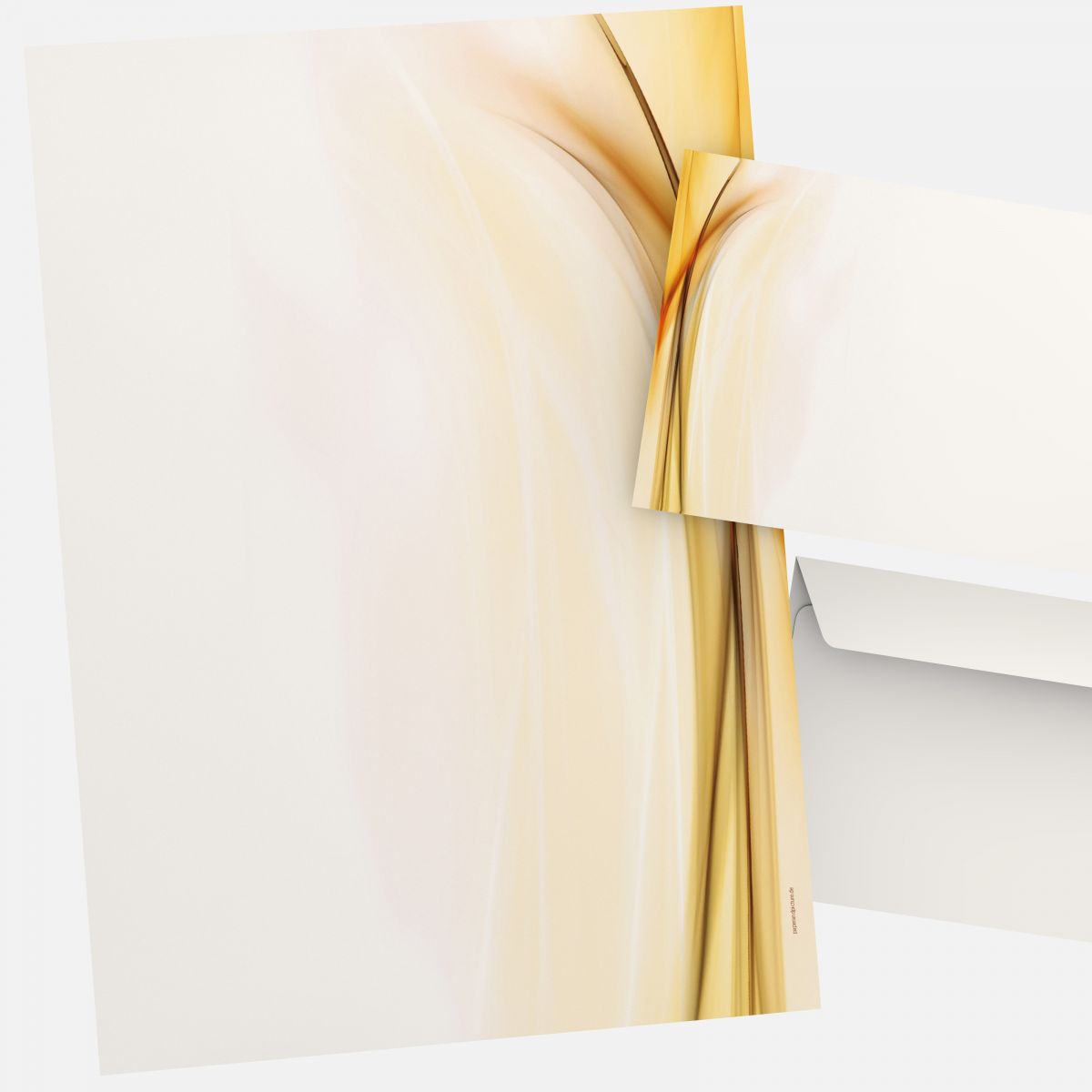 Gesamtansicht Ambiance Motivpapier-Serie mit elegantem Briefpapier und passendem Kuvert
