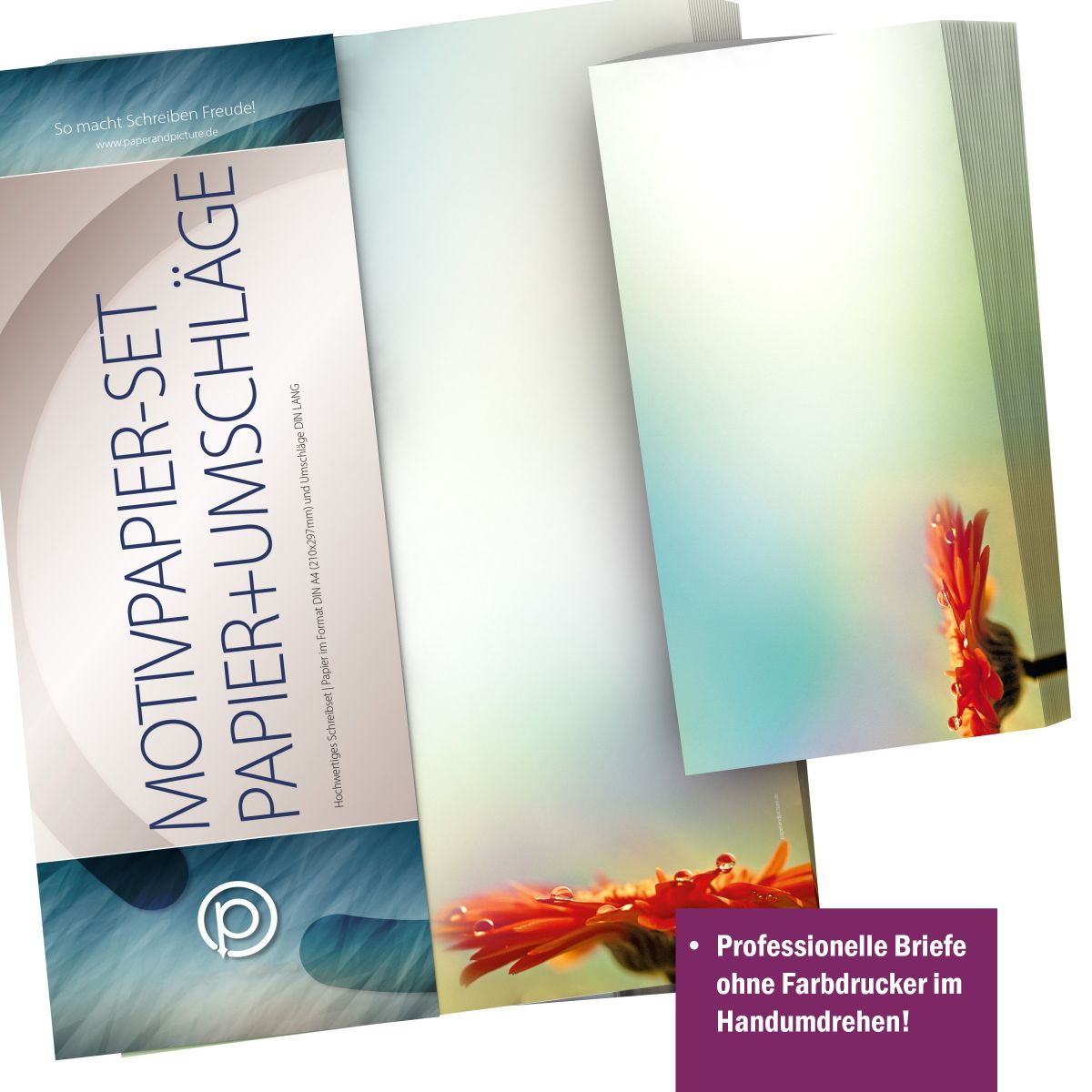 Personalisierbare Adressetiketten im Design After the Rain