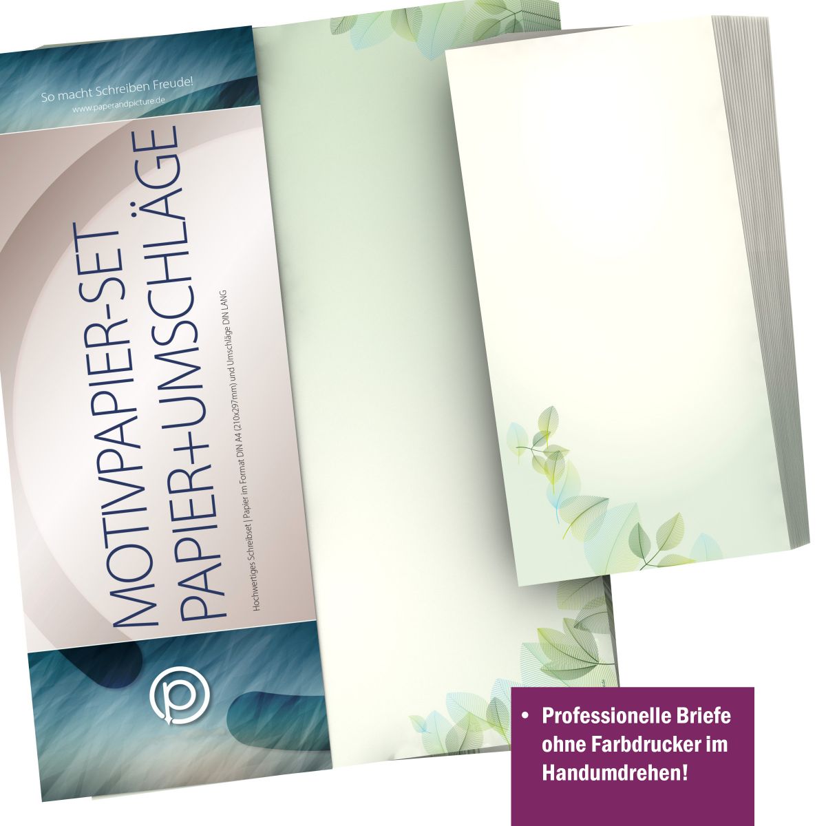 Personalisierbare Adressetiketten im Design Frühlingsbrise