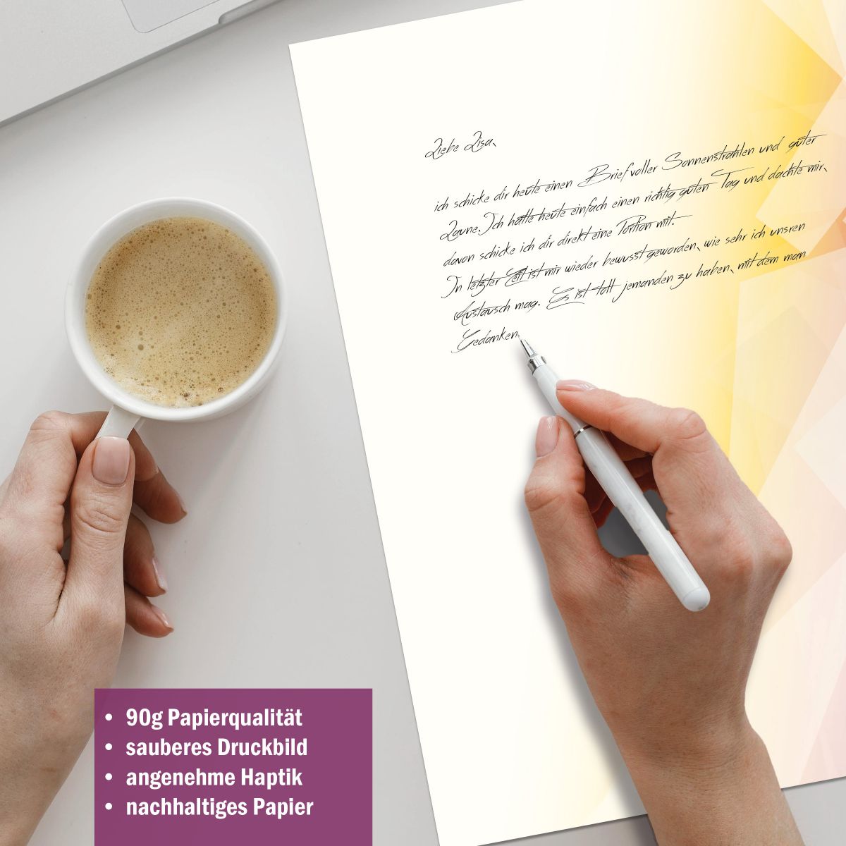 Office Tetragon stationery collection with paper, envelopes and labels