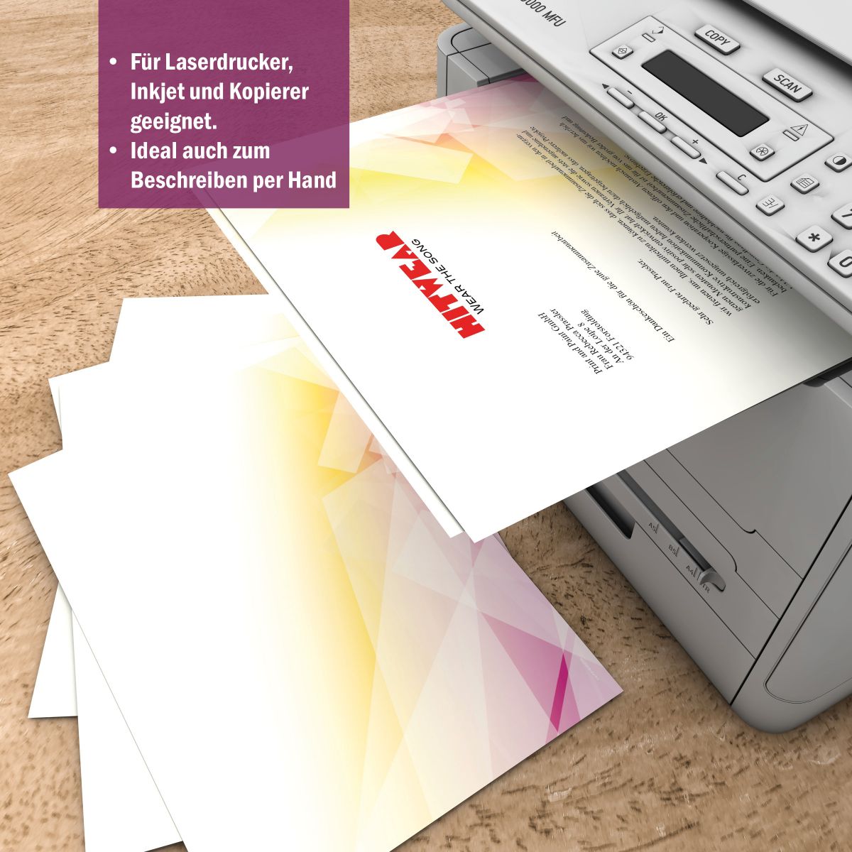 Office Tetragon A4 Writing Paper – Stationery with window/non-window envelopes