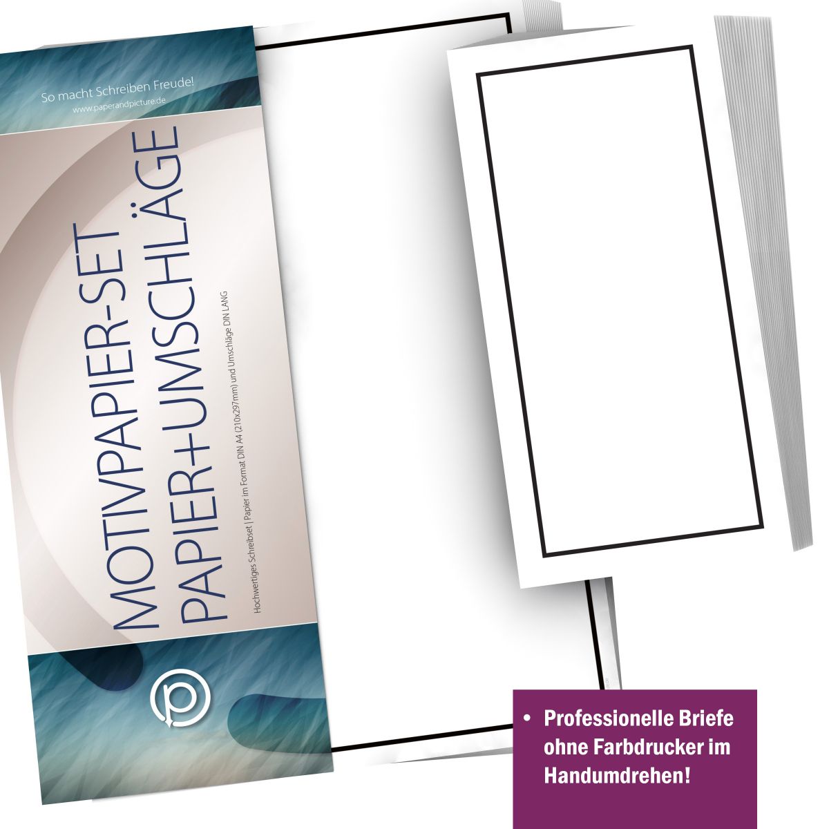 Personalisierbare Adressetiketten im Design Trauerpapier Trauerrand