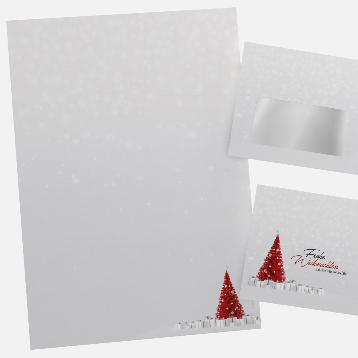 Festliches Weihnachtsbriefpapier mit Motiv Weihnachtstraum in DIN A4