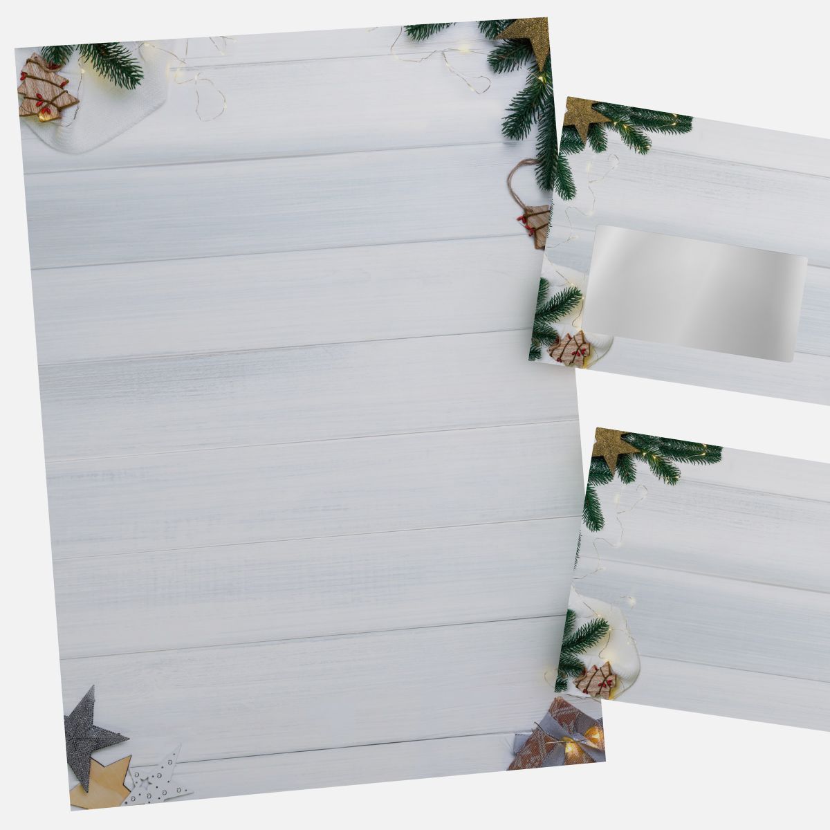 Festive Christmas stationery with Christmas Mood motif DIN A4