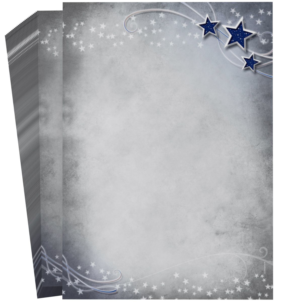 Festliches Weihnachtsbriefpapier Simply Stars für private Weihnachtsgrüße