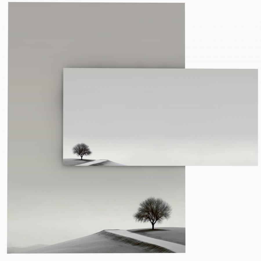 Motivpapier „Stiller Weg“