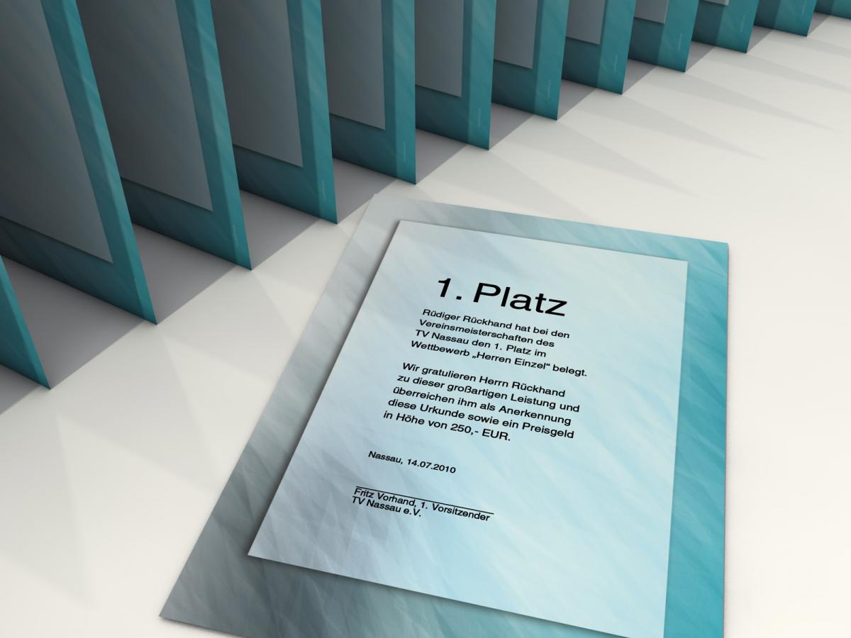 Certificate Paper Conture