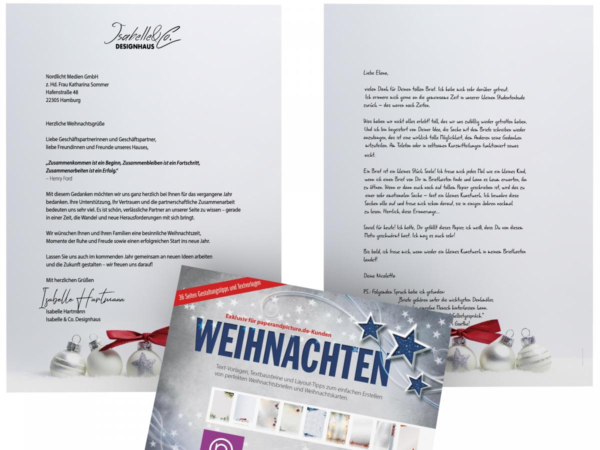 Christmas Stationery Pure Silver