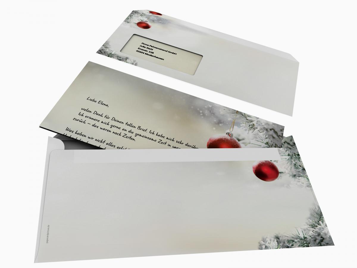 Christmas Envelope Silent Night