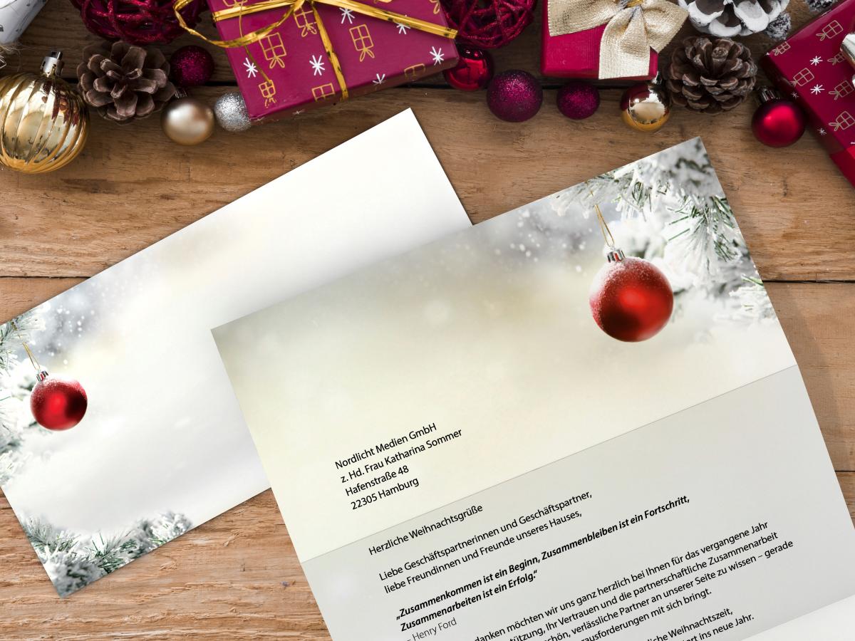 Christmas Envelope Silent Night