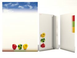 Motivpapier Ostereier Dreier Briefpapier mit Motiv