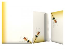 Motivpapier Feierlaune Briefpapier mit Motiv