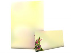 Stationery Tulips Writing paper