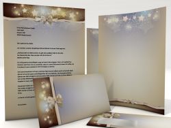 Weihnachtspapier Alle Jahre wieder Briefpapier mit Motiv