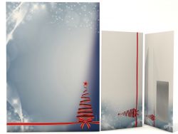 Weihnachtspapier Christmas Tree Briefpapier mit Motiv