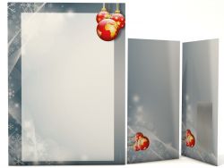 Festive Christmas stationery with Christmas World motif DIN A4