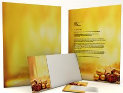Weihnachtspapier Alle Jahre wieder Briefpapier mit Motiv