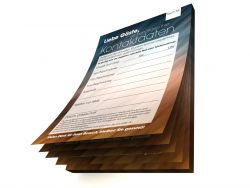 Kontaktdatenzettel A6