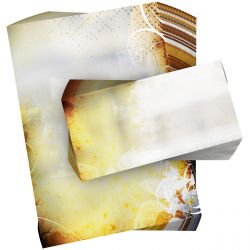 Autumn Collage A4 decorative writing paper
