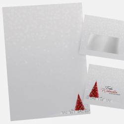Festliches Weihnachtsbriefpapier mit Motiv Weihnachtstraum in DIN A4