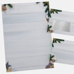 Festive Christmas stationery with Christmas Mood motif DIN A4