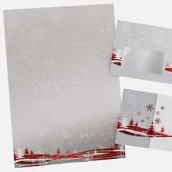 Festliches Weihnachtsbriefpapier mit Motiv Fest der Liebe in DIN A4