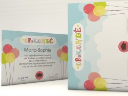 Urkundenpapier für Kinder